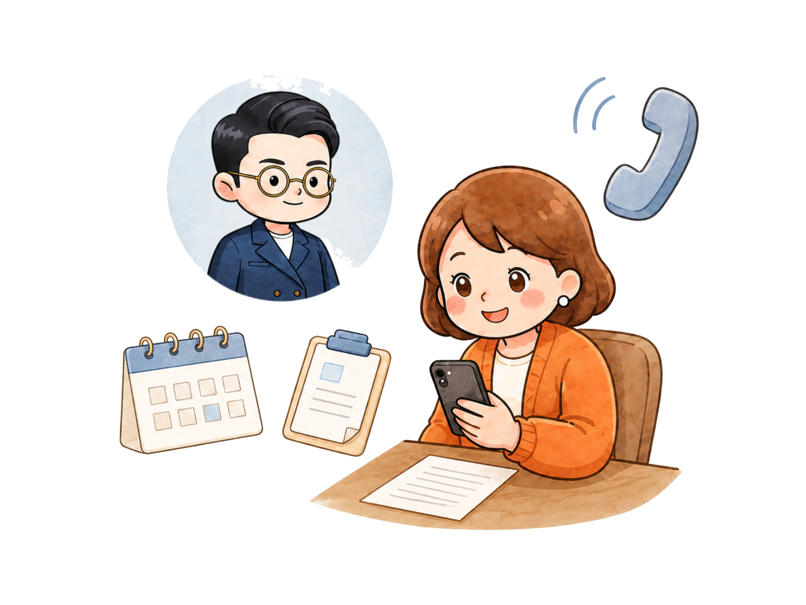 相談予約とお問い合わせのイメージ