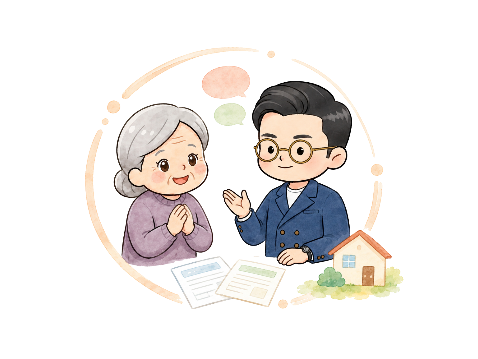 相談の入口をすべての人に届ける価値を表したイラスト